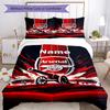 3pcs Custom Name Arsenal F.C Bedding Set Duvet Cover Closure Includes 1 Duvet Cover & 2 Pillowcases, Soft and Comfortable for All Seasons.