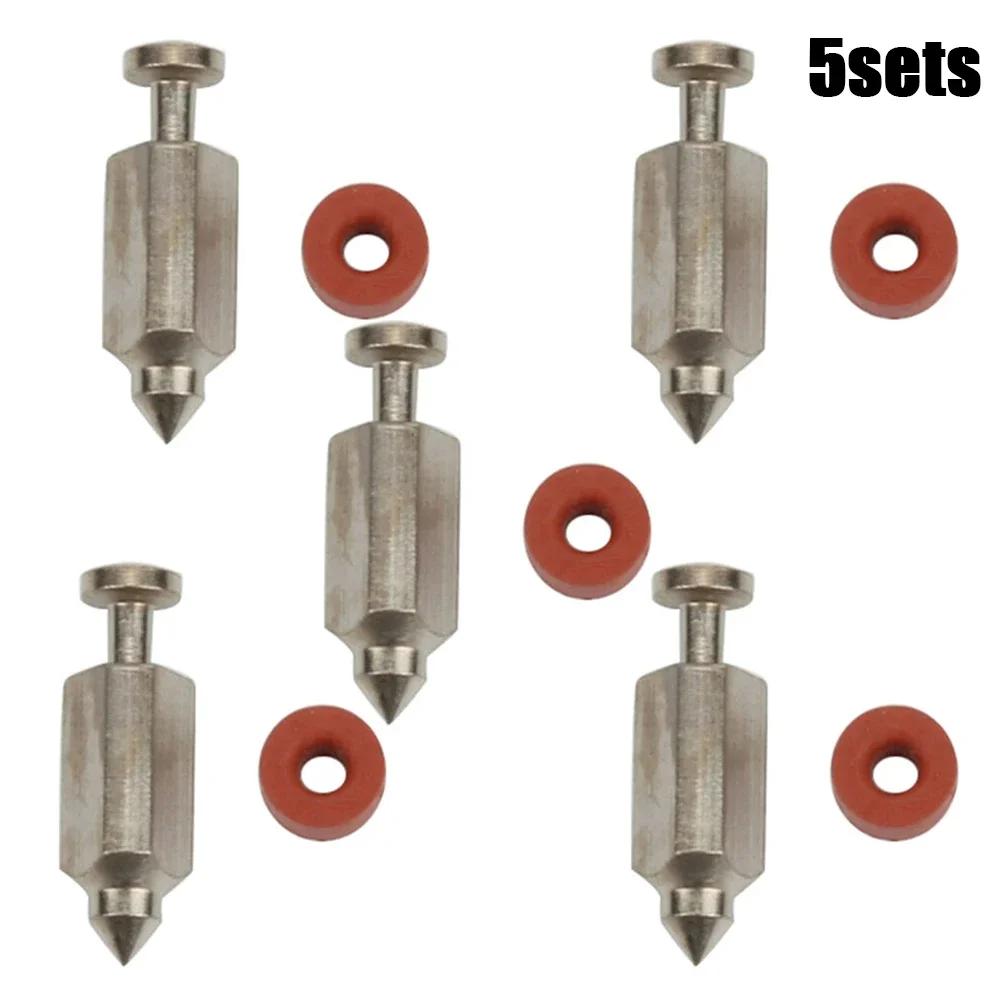 5pcs Carburetor Float Valve Needle Seat Valve Carburetor Kit For BRIGGS&STRATTON 398188 83412 90700 99700 Carburetor Accessrie