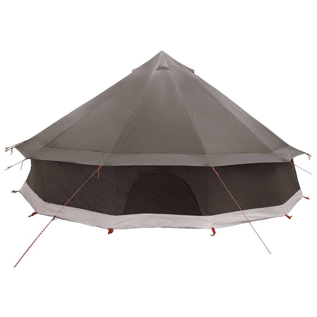 Tipi Tent Brown Grey 600 x 600 x 350 cm Polyester and Steel