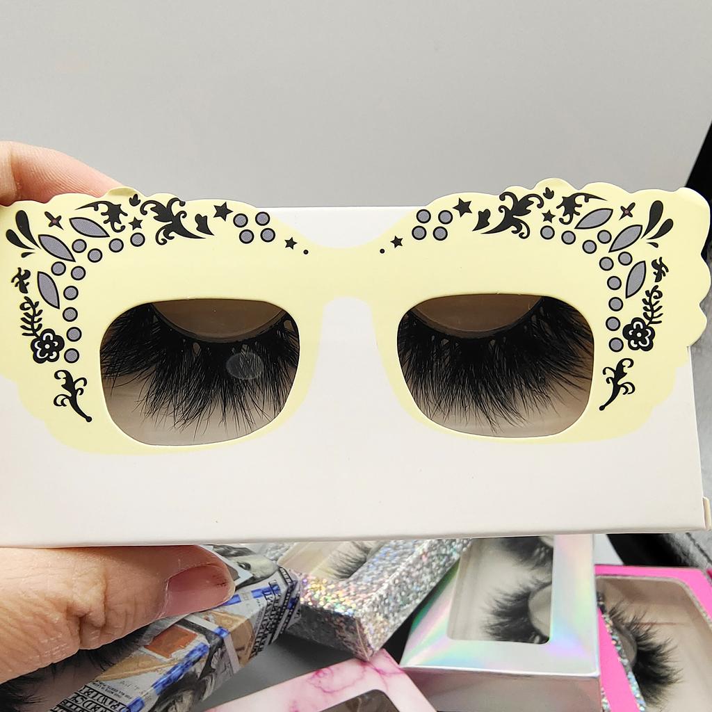 20 Pairs False Eyelashes 3d Faux Mink Lashes Natural Eyelashes 3d Faux Mink With Silk Eyelashes Private Label