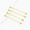 Men's Rhinestone Lapel Pin - Stylish Shirt Collar Accessory