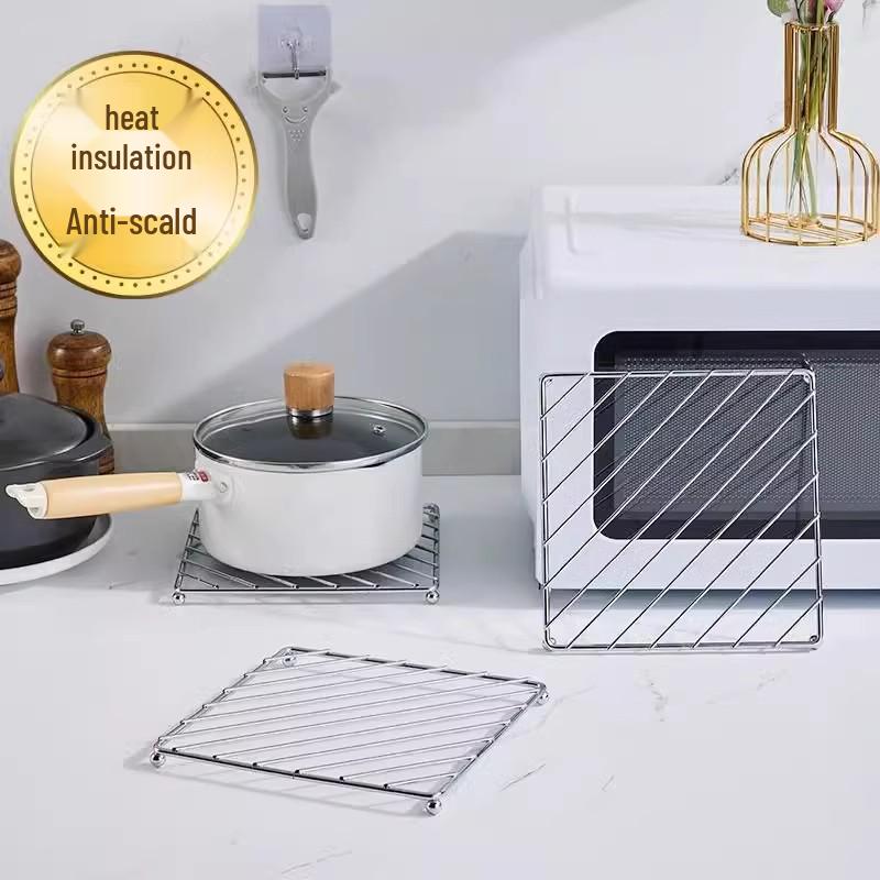 Cast Iron Heat-Resistant Kitchen Placemat for Pots and Dishes