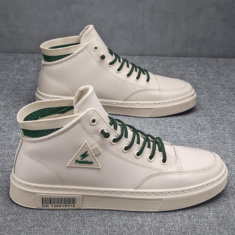 High Top Board Shoes Men's Shoes Trendy Shoes Autumn Breathable Shoes Casual Shoes
