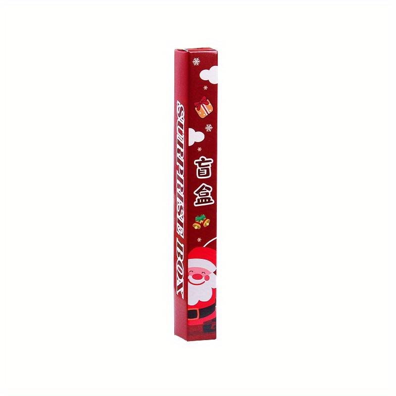 600pcs Christmas Surprise Blind Box Neutral Pen Creative Cartoon Sign Pen Student Press-move Question Brushing Pen Christmas Gift 0.5mm