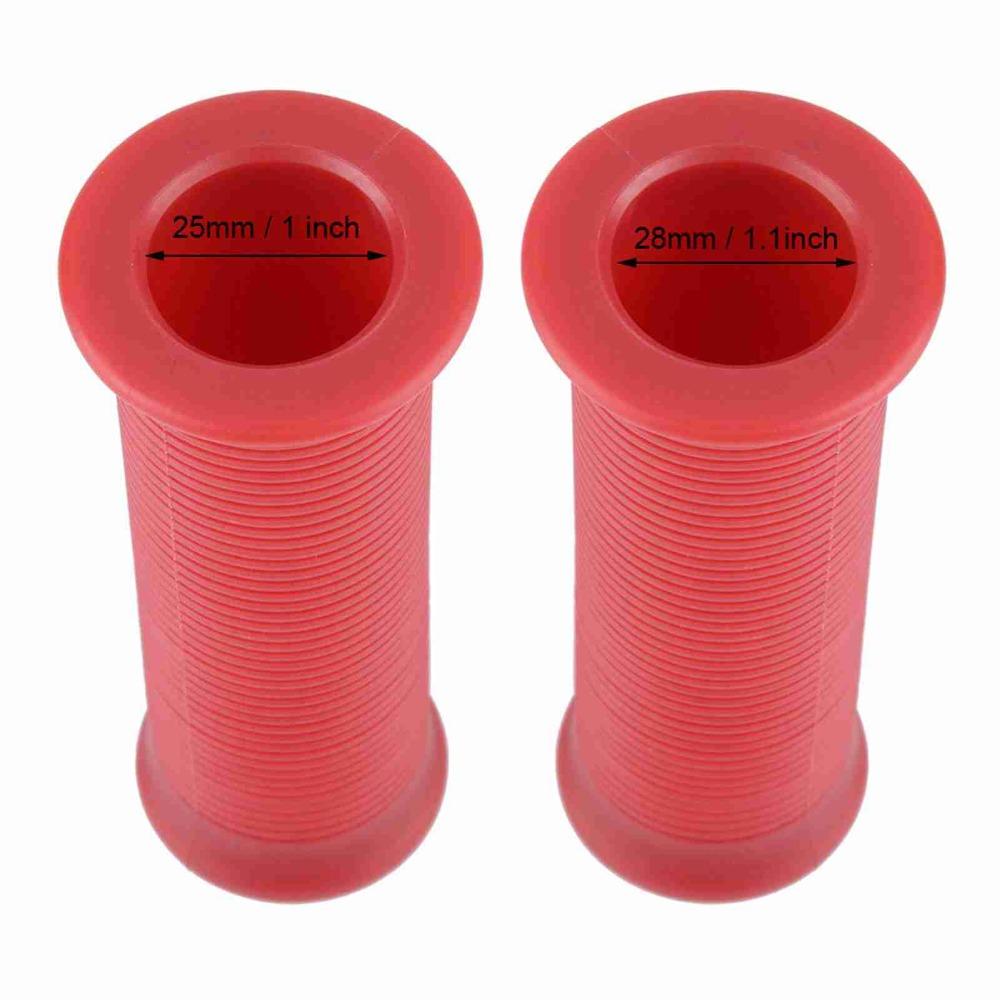 1 pair 1 Inch 25mm Motorcycle Handlebar Grip 1.1 Inch 28mm Pair Grip Handlebar For Most Motorcycles