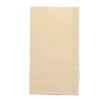 100 Pcs Kraft Paper Bag Food Grade Greaseproof Tear Resistant Disposable Brown Kraft Paper Grocery Bag