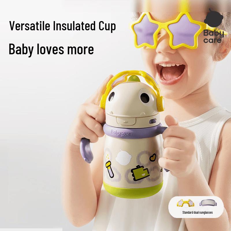 Babycare Tyrannosaurus Rex Kids Insulated Straw Cup