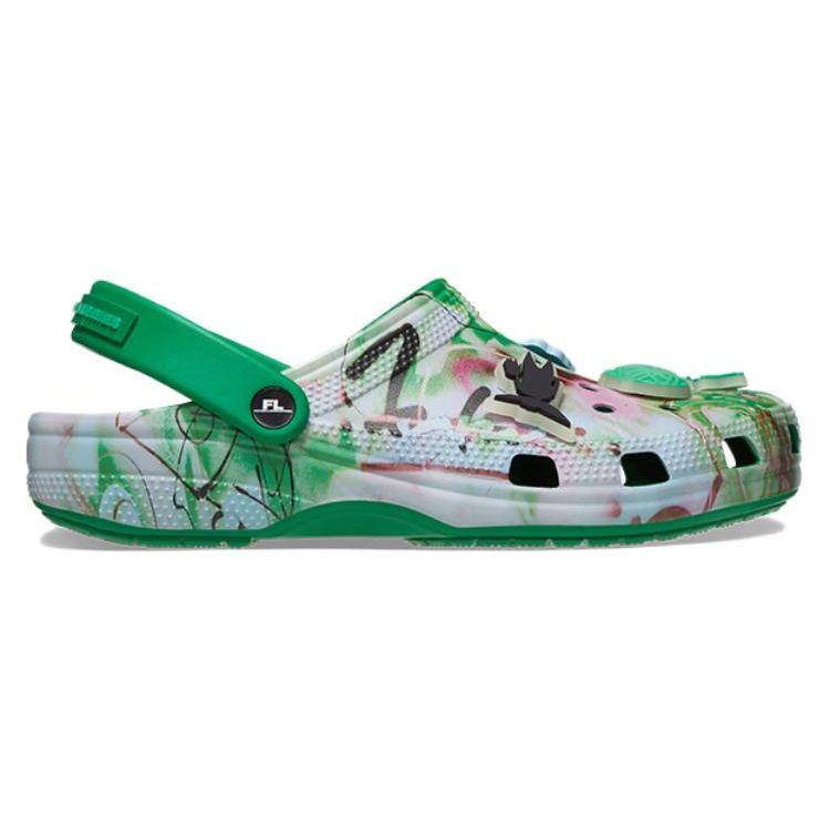 Futura Laboratories x Crocs Classic Clog Green Ivy Unisex Tenisky 209622-3WH