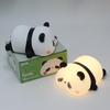Adorable Panda Silicone Bedside Sleep Light - Perfect Nightstand Atmosphere Lamp & Gift