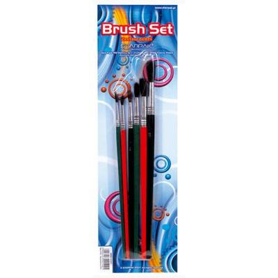 Set of 6 School Brushes