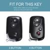 For Lexus CT200h ES 300h IS250 GX400 RX270 RX450h RX350 LX570 3 4 Buttons TPU Protection Case Key Cover Fob