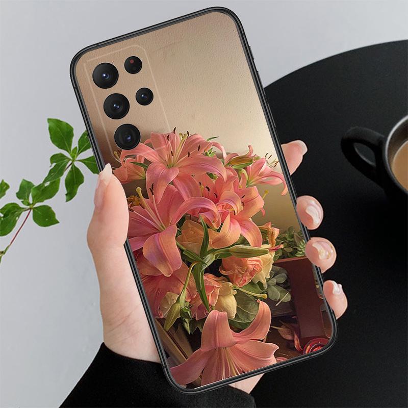 

Lily Flower Phone Case For Samsung Galaxy A55 A16 A56 A36 A23 A35 A15 A53 A54 A33 A34 A25 A05S A52 A52S A14 A13 A71 A36
