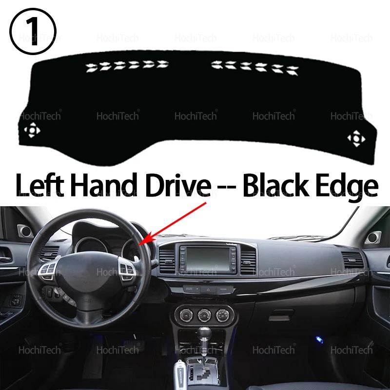 Dla Mitsubishi Lancer 9 GLX Dziewiąta Generacja 2008-2020 Pokrowiec na Deskę Rozdzielczą Samochodu Unikaj Światła Nakładka Instrument Platform Cover Mata Dywan