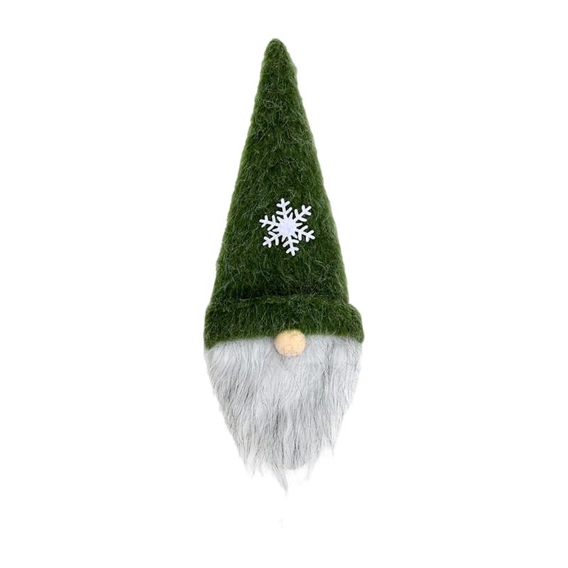 

Festive Decorative Wine Bottle Protector Ideal For Holiday Parties Soft Polyester Champagne Sleeve зелений