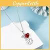 I Love Volleyball Geometric Heart Jewelry Rhinestones Alloy Finish Women Trendy