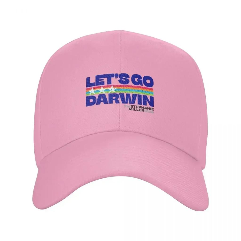 Let's Go Darwin Version 3 Baseball Cap fishing caps man Rugby Snapback Cap Luxury Brand Golf Men Women's