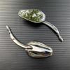 Motorcycle Rearview Rear View Mirrors Glass Back Side Mirror Right Left For Harley 883 1200 48