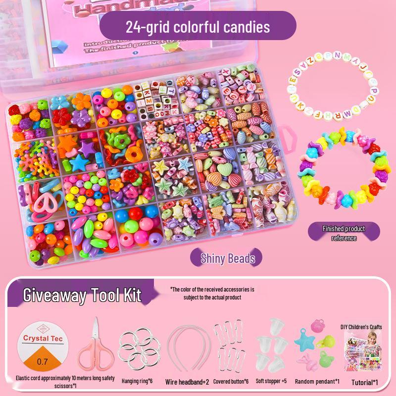 DIY Beading Kit for Kids: Create Bracelets & Necklaces