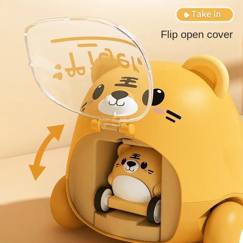 2 Years Old Cartoon Toy Cars Ideal For Infant Boys Infant Toy Car Ideal For Kids 3 Year Old Children Learning Montessori Style Toy Birthday Gifts
