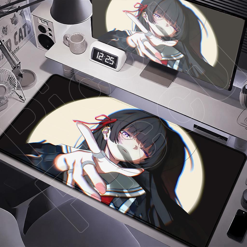 900x400mm Notebook Rubber Table Keyboard Carpet New Wallpaper Sexa Chisa Mouse Mats Large Gaming Wuthering Waves Anime Mouse Pad