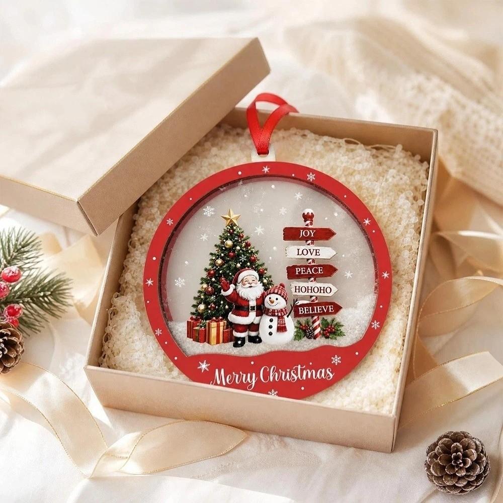 Santa Claus Xmas Hanging Pendant Snowman Christmas Decorations  Tree Decoration