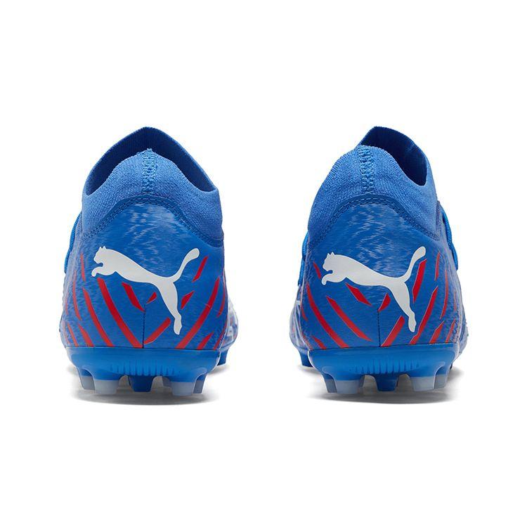 Puma Future Z 3.2 Round Toe Lace-Up MG (Rubber Short Studs) Artificial Turf Fitting Soccer Shoes Men soccer shoes Blue 106489-01
