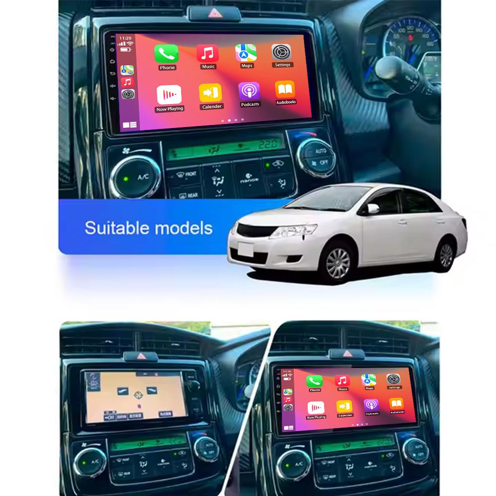 Car Android For Toyota Corolla Axio 2 Fielder 3 E160 2012 - 2021 Auto Radio Stereo Head Unit Multimedia Player GPS Navigation BT