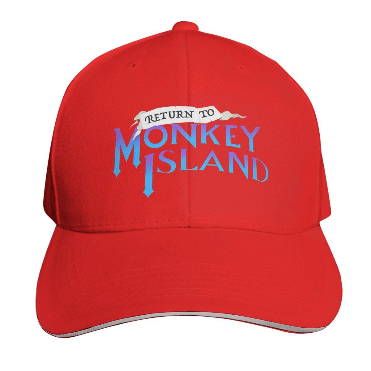 

The Secret Of Monkey Island Melee Island Cap Fashion Casual Baseball Caps Adjustable Hat Hip Hop Summer Unisex Baseball Hats One Size
