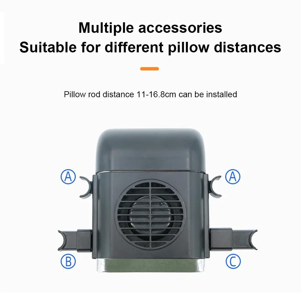 Car Fan Magnetic Fan Car Cooler Silent Wireless Charging USB Fan 3Speed Adjustable Universal Car Rear Seat Auto Cooling Supplies