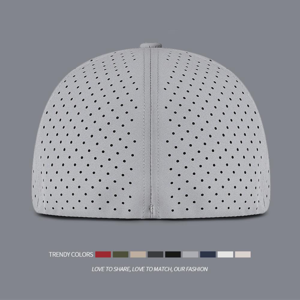 Full Closed Trucker Hat Causal Hip Hop Hat High Quality Flat Brim Stretchy Caps