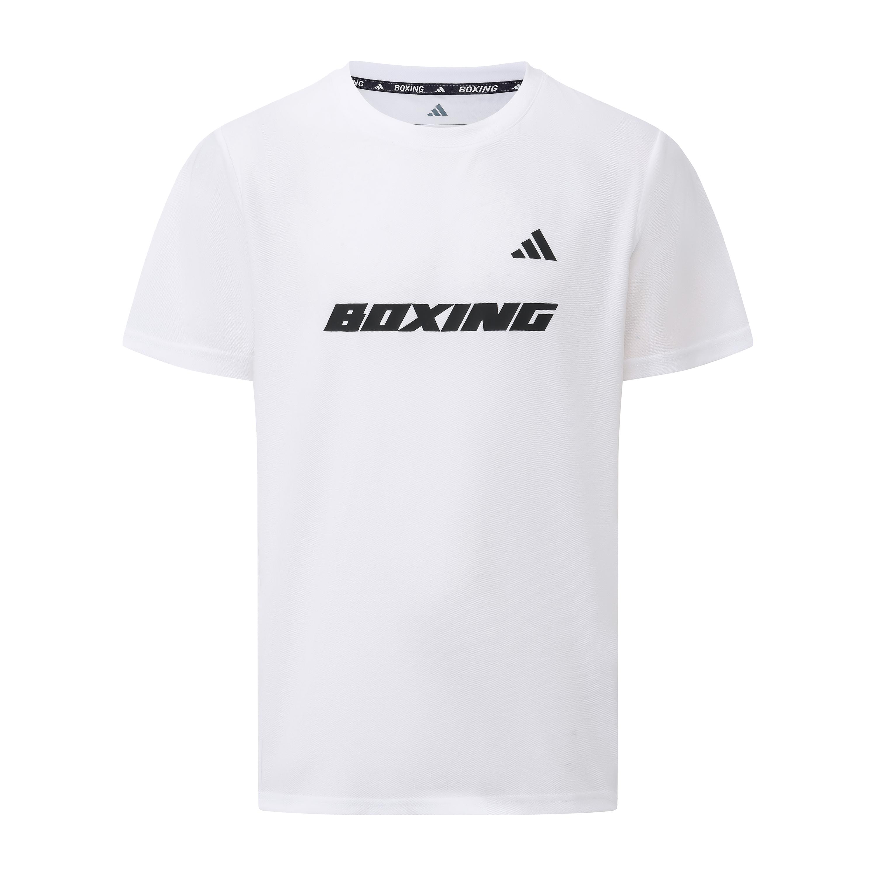 Adidas Quick Dry Crew Neck Short Sleeved Unisex White Black CLTS26B2P-WB 2XL