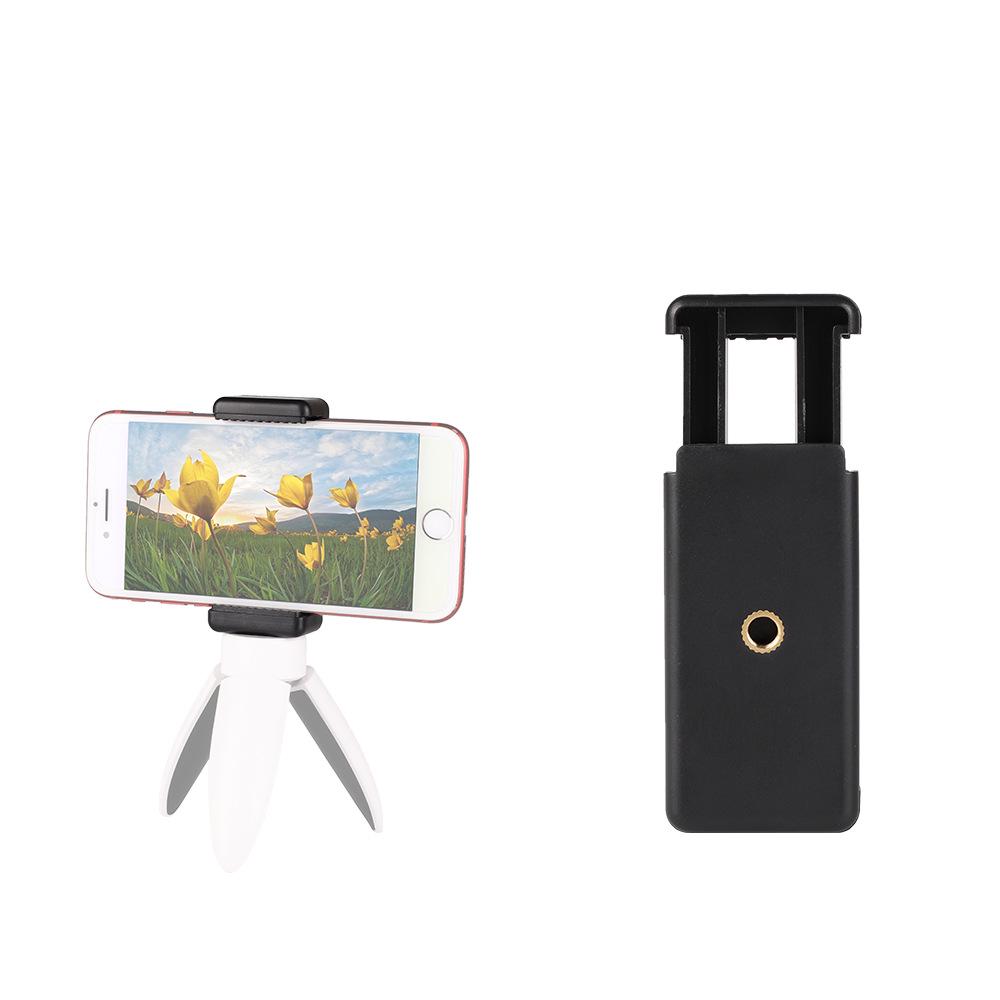 Desktop Dual-Clip Holder for Phones and Live Streaming