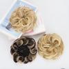 Synthetischer Messy Bun Haarteil Vogelnest-Stil für Damen - Flauschig Wellig Lockig Chignon Verstellbares Design