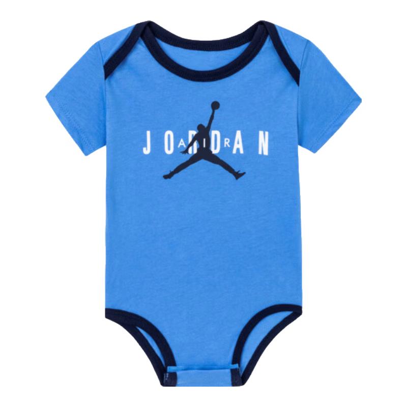 Jordan Комплект: детский короткий комбинезон и шапка рыбака AJ 0/6M