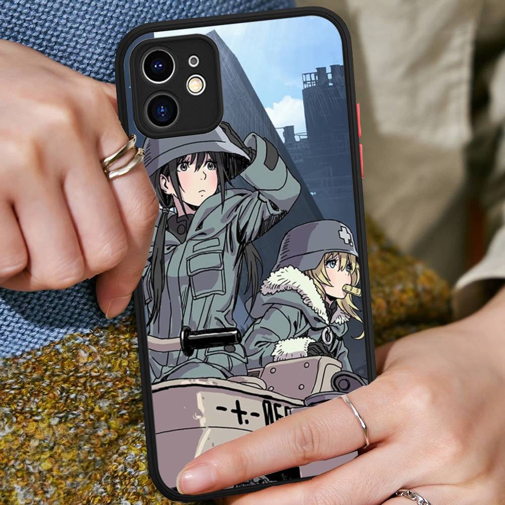 Anime G-Girls Last Tour Movie Phone Case For IPhone 11 12 13 14 15 16 Pro Plus X XS MAX Matte Bumper Shockproof Cover