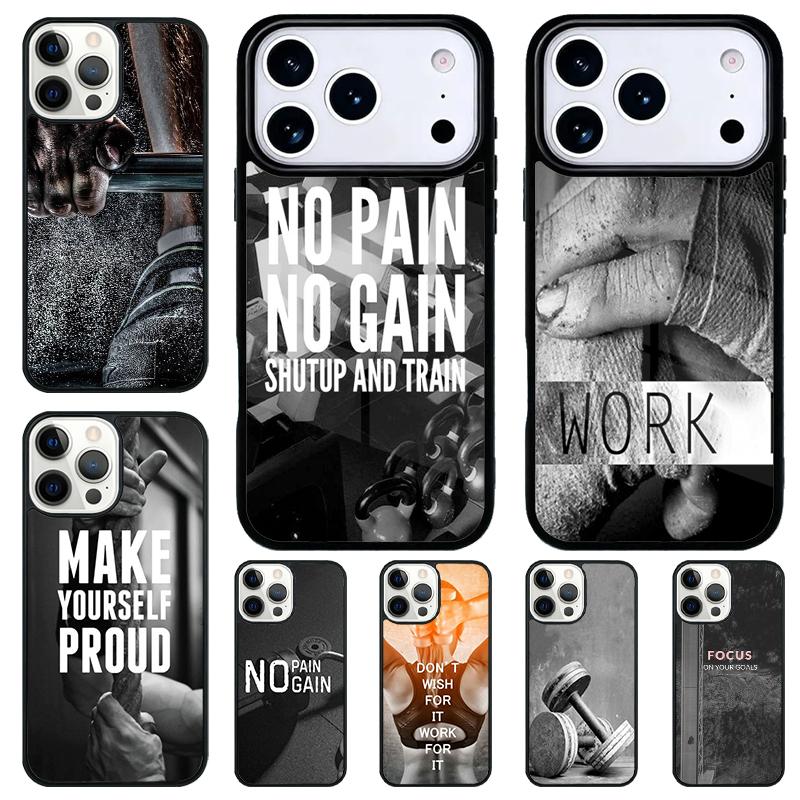 Fitness Girl Gym Soft Phone Case for iPhone 17 Air 16 15 11 12 14 13 Pro Max Shockproof Cover