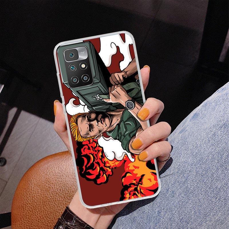 Arnold Schwarzenegger Terminator Phnoe Case for Xiaomi Redmi 12 12C 10 10A 10C 10X 9 9A 9C 9T 8 8A 7 7A 6 6A S2 K20 Pro K40 Uniq