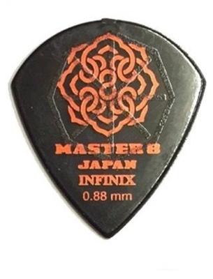 Von MASTER8 JAPAN INFINIX JAZZ III XL HARD GRIP Plektrum [Set 20] 0,88 mm Rutschfest [IFS-JZ088]
