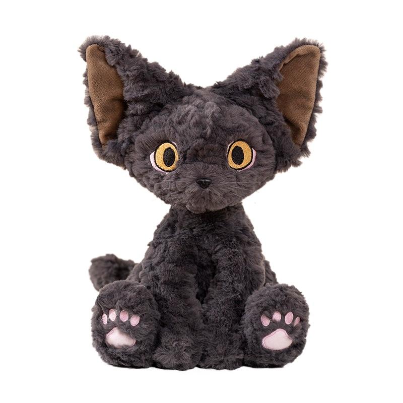 

Kawaii Хэллоуин Темный Девон Кот Плюшевая кукла Подушка Тыквенный Фонарь Ведьма Девон Кот Плюшевая игрушка Праздничный Декор Подарок для Девочек и Мальчиков 30cm