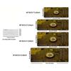 Gaming Mouse Pad Bitcoin Circuit Board Print Gold Silver Crypto Coin Anti Slip Rubber XXL Large Desk Mat For PC Laptop Gamers