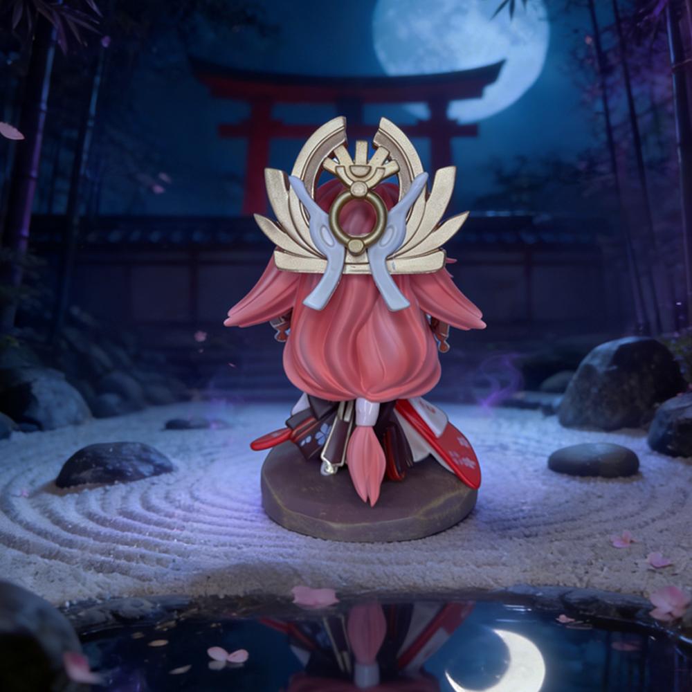 1pc Pink Fox Anime Figure, Cute Home  Office Decor Display, Perfect Gift for Valentine‘s  Easter.