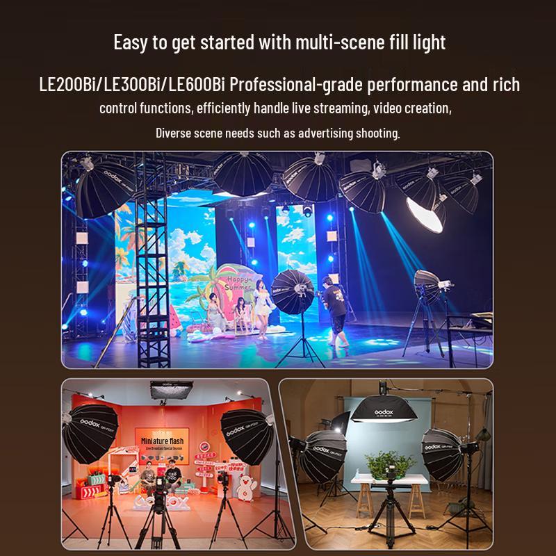 Godox LE200Bi Bi-Color LED Video Light
