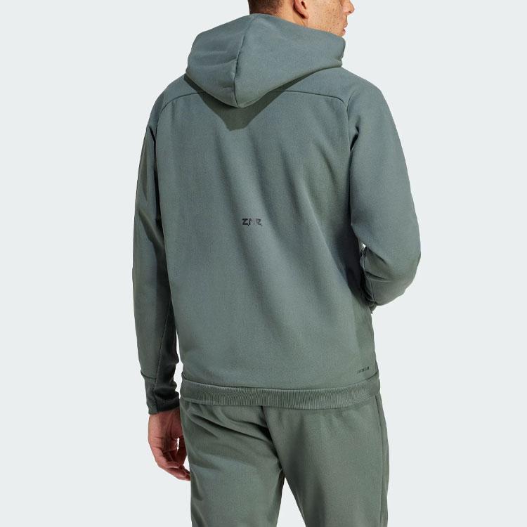 Adidas Z.N.E. Hooded Track Jacket Men Jacket Green IR5240