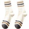 Colorful Striped Middle Tube Cotton Socks Anti Slip Outdoor Sweat Absorption Mens Cotton Socks Harajuku Sport Casual Men Socks