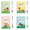 Writing Practice Book for Kids Reusable Preschool Workbooks English Grooved Copybook Early Learning Handwriting Kit for Ages 3-8