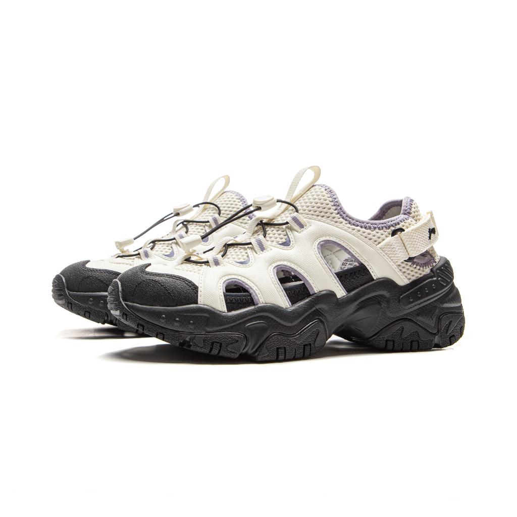 Li Ning Klasická Móda Suchý zip Všestranné Retro Silná Podrážka Zvyšující Výšku Protiskluzové Prodyšné Odolné proti Opotřebení Boty do Vody Dámské Boty AGUV020-2