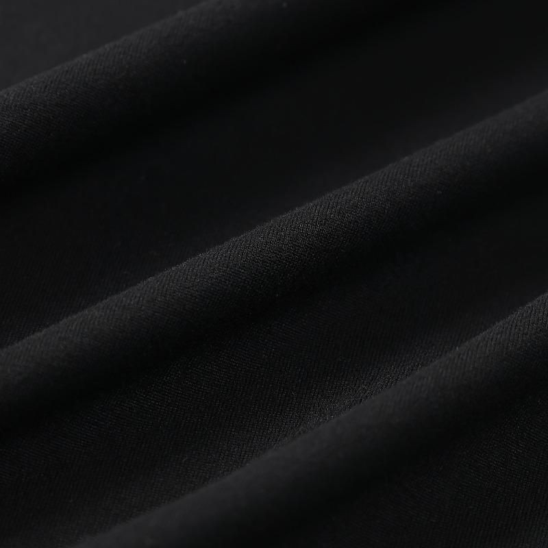 Basic Long Sleeve T-Shirt, Solid Color & Anti-Pilling