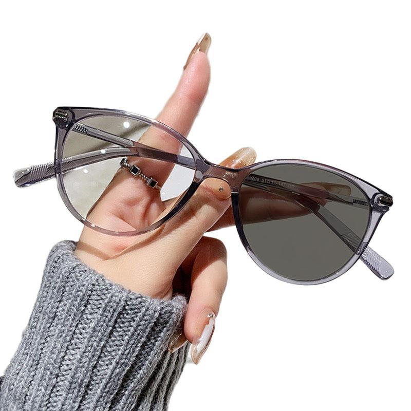 New Vintage Photochromic Myopia Glasses Women Men Outdoor Color Changing Near Sight Eyewear Unisex Minus Diopter Sunglasses-4.0