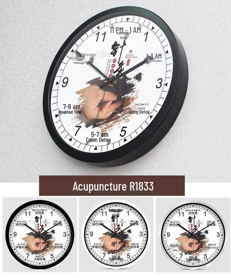 Health Club & Beauty Salon Silent Wall Clock for SPA and Therapies