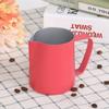 350ml Stainless Steel Milk Frothing Jug Frother Coffee Latte Container Cup Coffee UtensilsRose Red